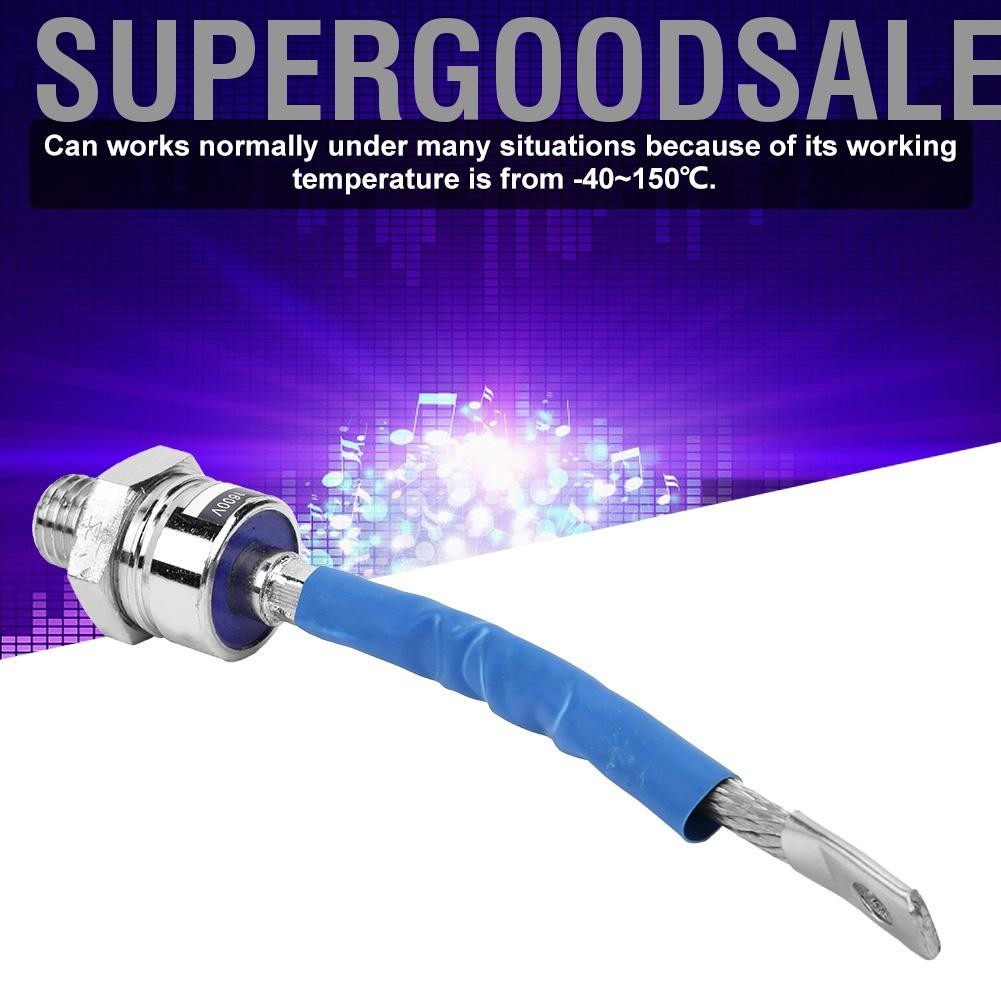 Supergoodsales Bolted Diode G1/2in Rectification สารเคมีความแข็งแรงสูง 1600V
