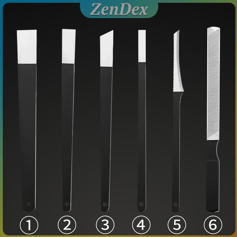 Z.D. ชุดมีดแซะเล็บขบ ตัดเล็บขบ  ที่งัดเล็บ แต่งเล็บ stainless steel pedicure knife