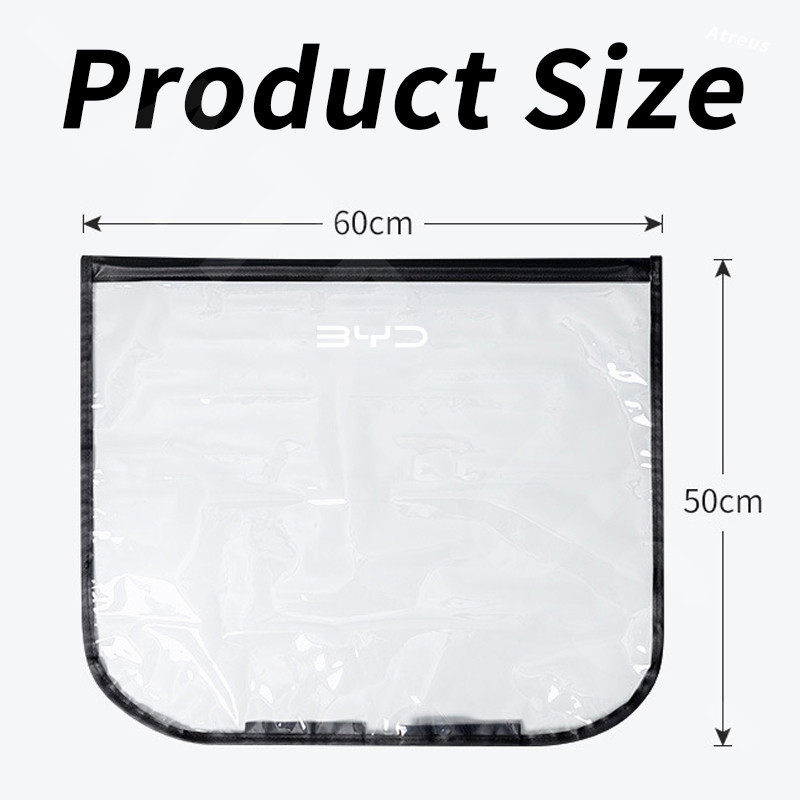 BYD EV Car Charger ฝาครอบแม่เหล็กกันน้ํารถชาร์จ Rain Cover Charger พอร์ตชาร์จสําหรับ BYD Atto 3 หยวน Plus Song Plus Dolphin Mini Seal U Han EV - รูปที่ 2