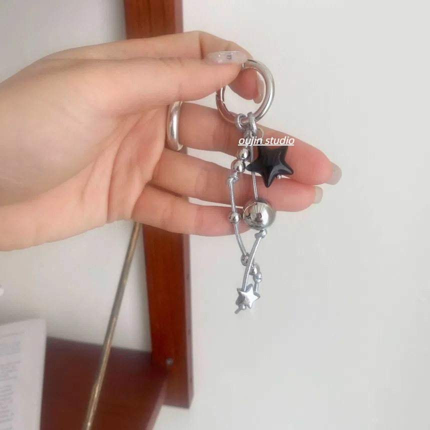Insสไตล์เดียวกันแฟชั่นน่ารักstar Lanyardเหมาะสําหรับกระเป๋าจี้Key Chainกระเป๋าเป้สะพายหลังจี้