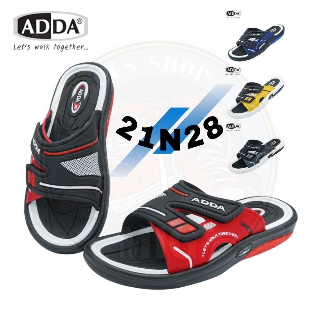 รองเท้าแตะ รุ่น 21N28 BY ADDA ใส่ได้ทุกเพศทุกวัย แท้100% นุ่มสวมใส่สบาย มีสีให้เลือกหลากหลาย