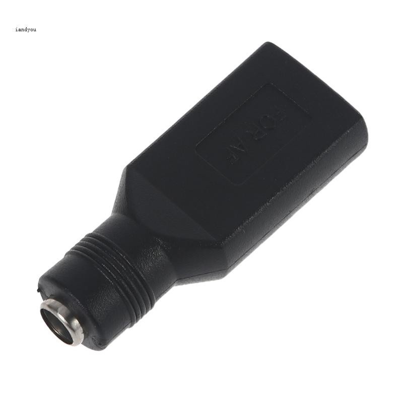 ✿ Usb A Female to DC5 5x2 1mm Charge Barrel Jack Power Adapter สําหรับกล้องเราเตอร์