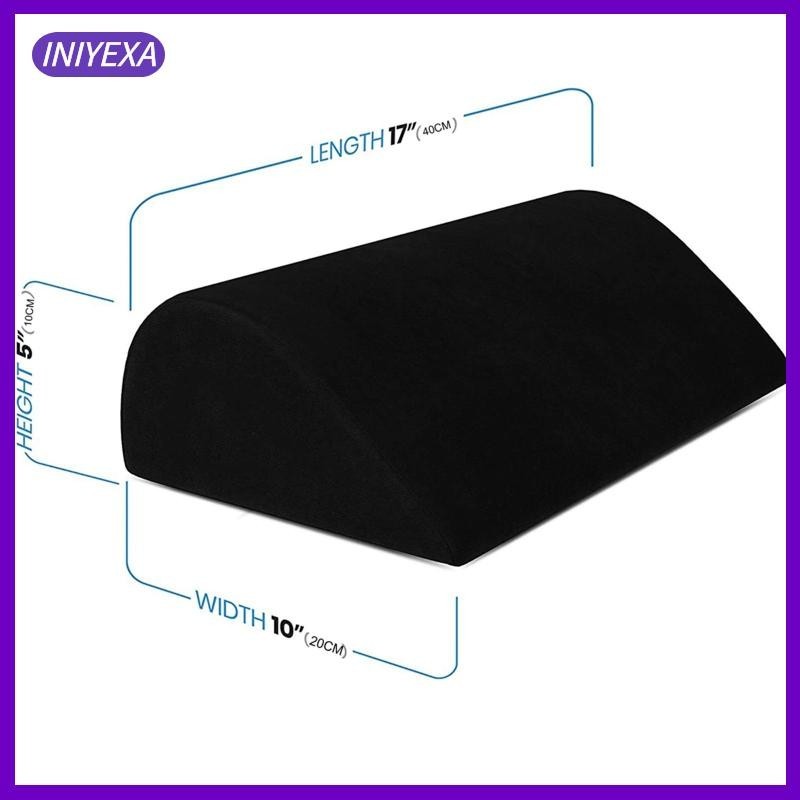 [Iniyexa] Comfort Desk Foot Rest สําหรับใต้โต๊ะ - นุ่ม - โค้ง - ด้านล่างกันลื่น