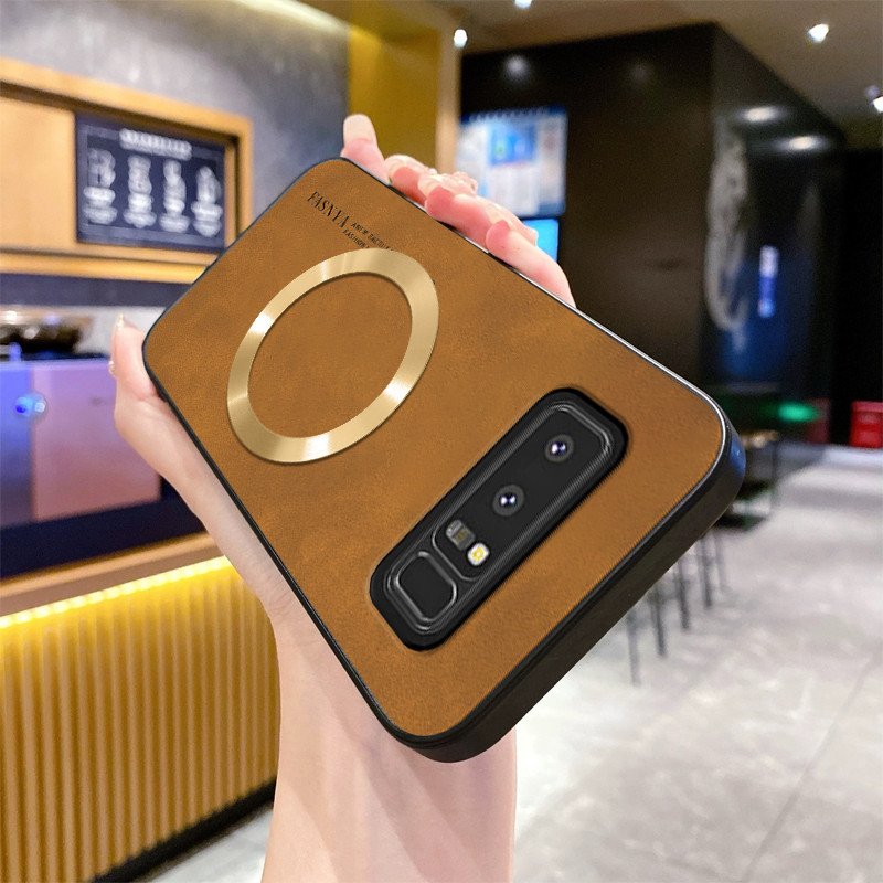 ปลอก SAMSUNG NOTE 8 เคสโทรศัพท์กันกระแทก Soft edged กันลื่นแหวนดูดแม่เหล็กสําหรับฝาครอบดูดซับแรงกระแทก ybpjscxq – โปรปัง