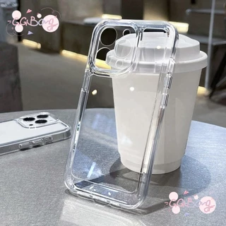เคสซิลิโคนกันกระแทกโปร่งใส เคสไอโฟน 11 16 สำหรับIPhone 17 air 16 13 14 11 15 12 Pro Max 16 XR 14 15 7 8 6s Plus XS X SE