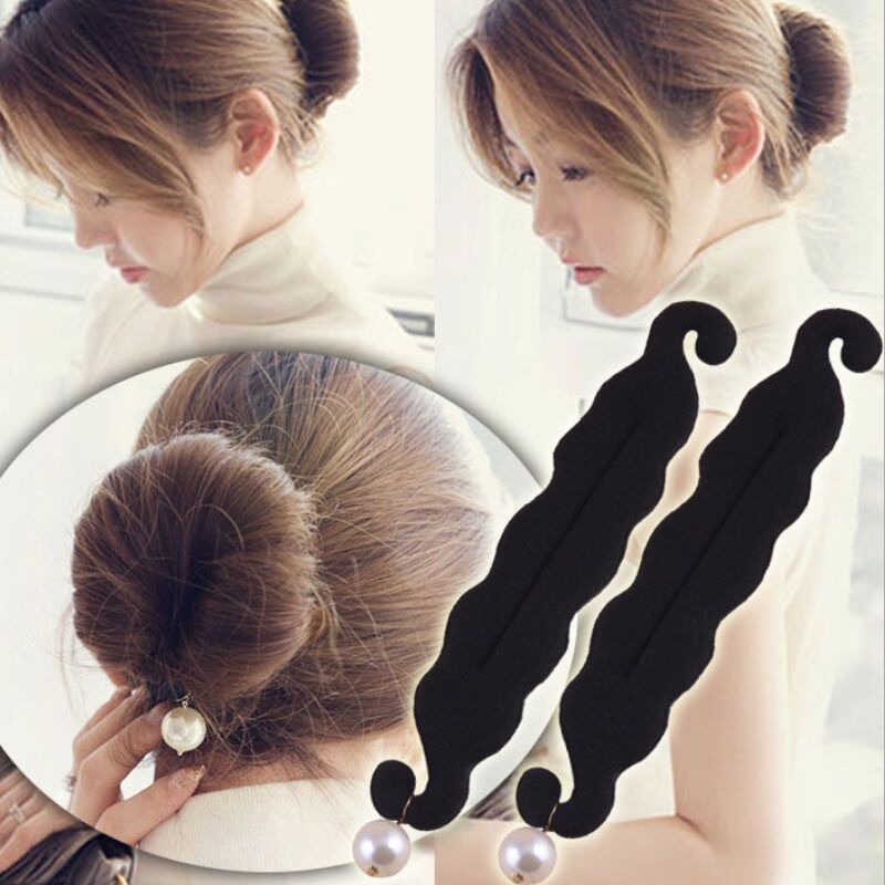 Pearl Ball Head Hair Clipper สีดํา Simple Hair Clipper Fixing Handy Tool