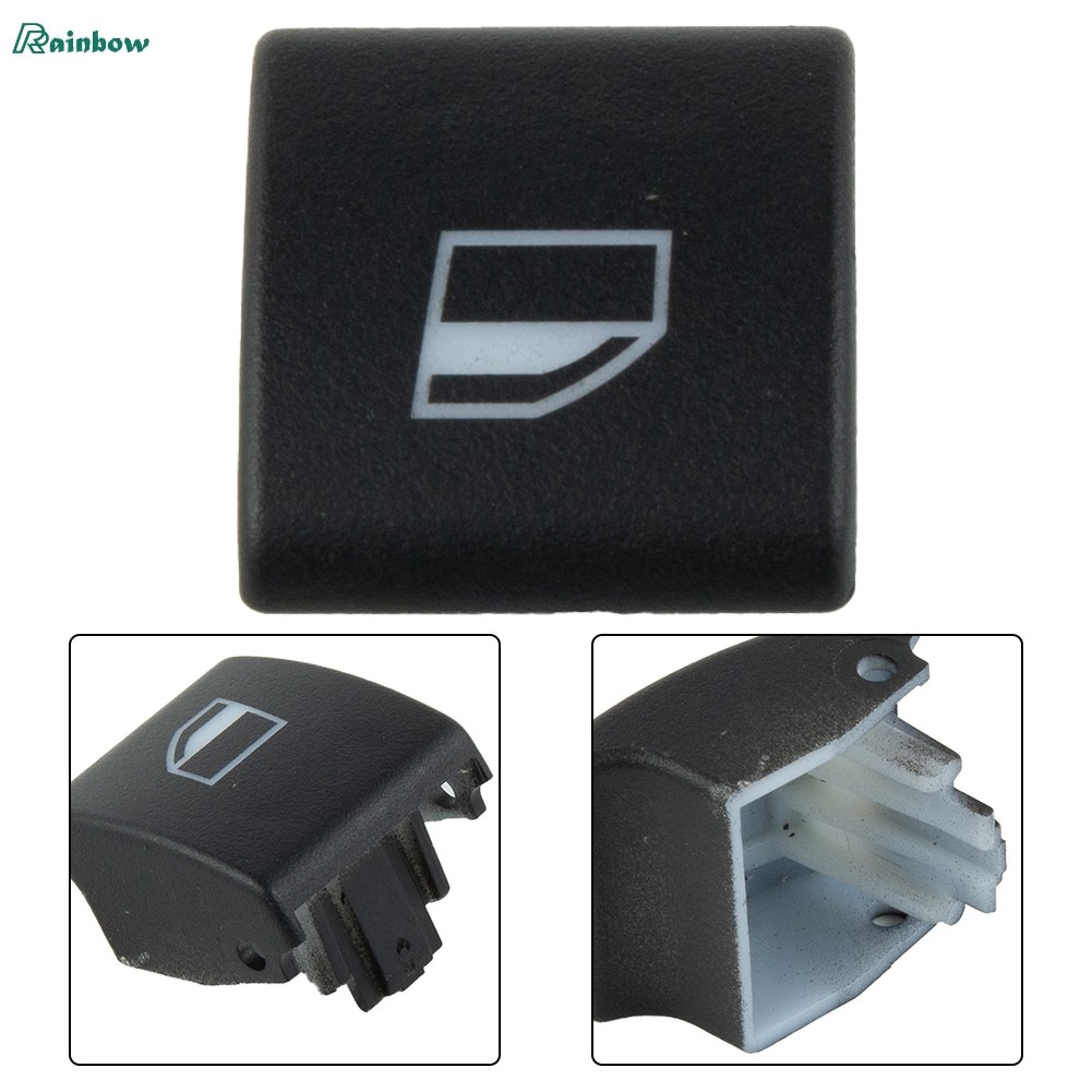 <RAINBBWW-TH ลดกระหน่ํา >สําหรับ BMW 3 Series E46 97-20 61318381514 ฝาครอบปุ่มสวิทช์กระจกด้านหน้า L 