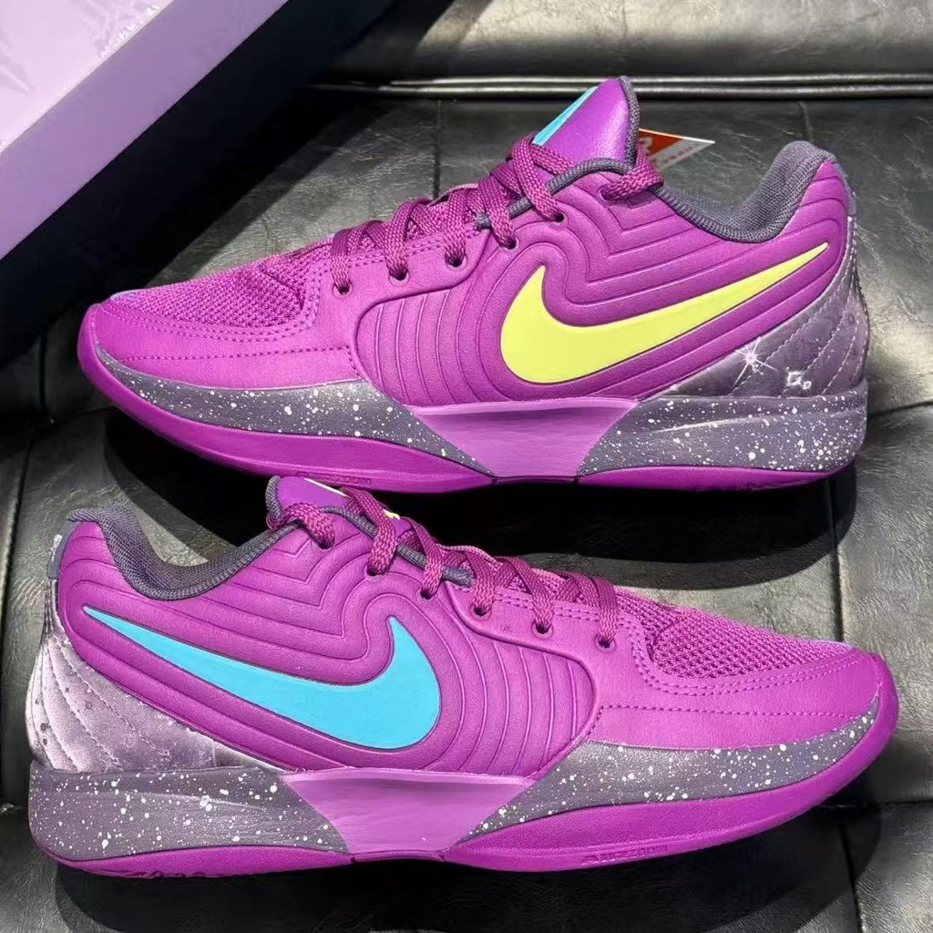 ใหม่รุ่นที่สอง Morante JA2 Air Cushion ปฏิบัติ Combat รองเท้าบาสเก็ตบอล Anti-Slip Shock Absorption ท