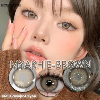 ดวงตา คอนแทคเลนส์สีสีน้ําตาลธรรมชาตินักเรียนเลนส์ตาความงามแต…