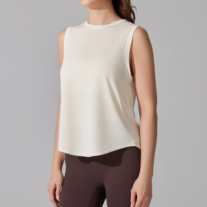 Airactive Leisure Casual Yoga Sports T-shirt Sleeveless 2 Ways Wear Quick Dry - รูปที่ 4