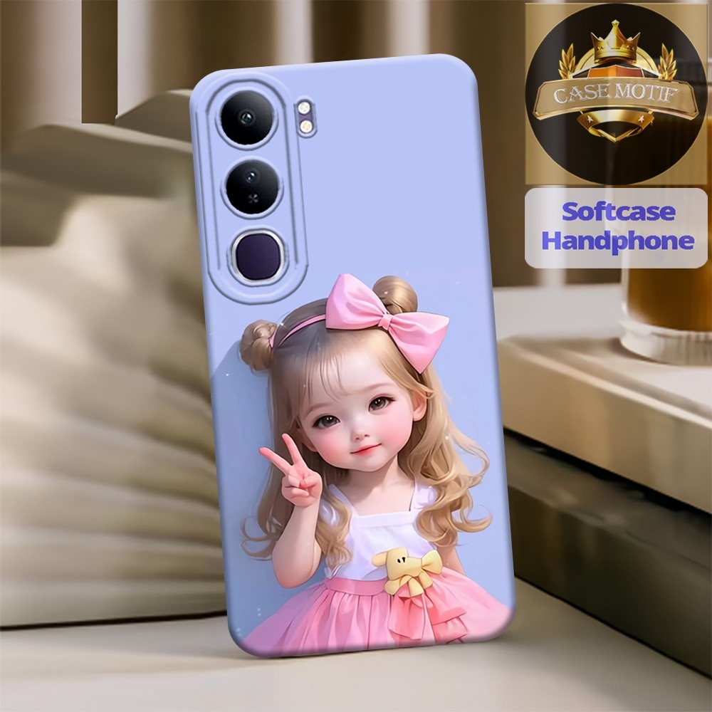 Softcase Vivo V40 Lite Casing Vivo V40 Lite ล่าสุด 2024 Softcase Casing Silicone Case Hp