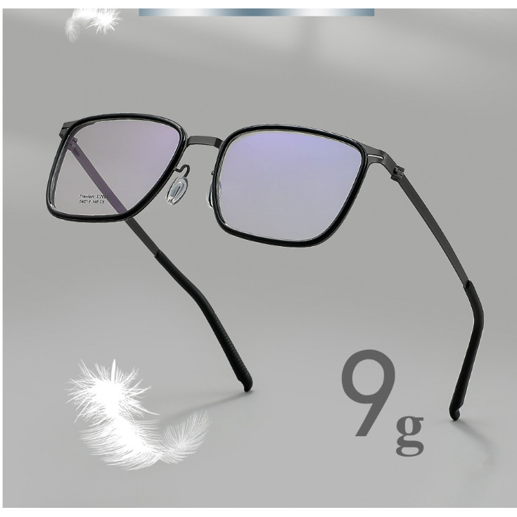 TITAN GLASS FRAME TYSON GLASS FRAME แก้วสี่เหลี่ยมคุณภาพสูง แฟชั่นรัดรูปสําหรับผู้ชายและผู้หญิง ฟรีก