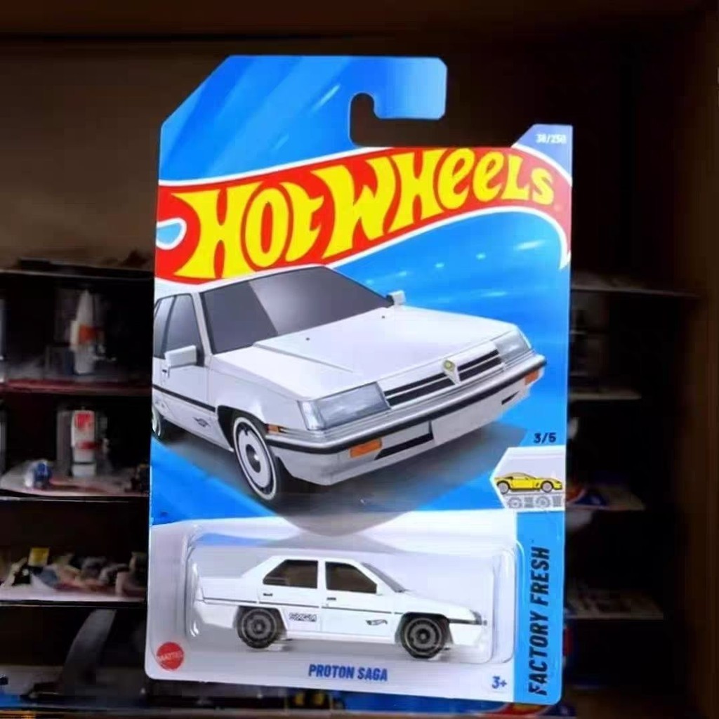 HOT WHEELS รถ HOT WHEELS PROTON SAGA รถมายากลมาเลย์รถรุ่น Collectors Edition