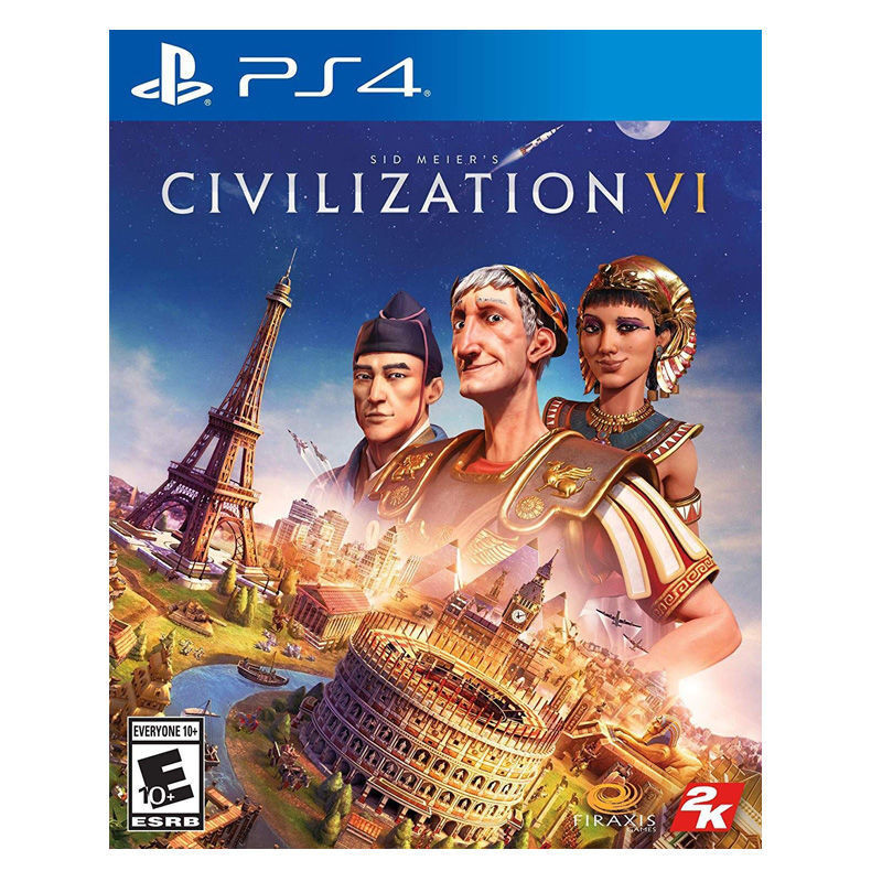 แผ่นเกม PS4 ใหม่เอี่ยม Civilization 6 Civilization 6 แผ่นฟิสิคัลทางการของจีน