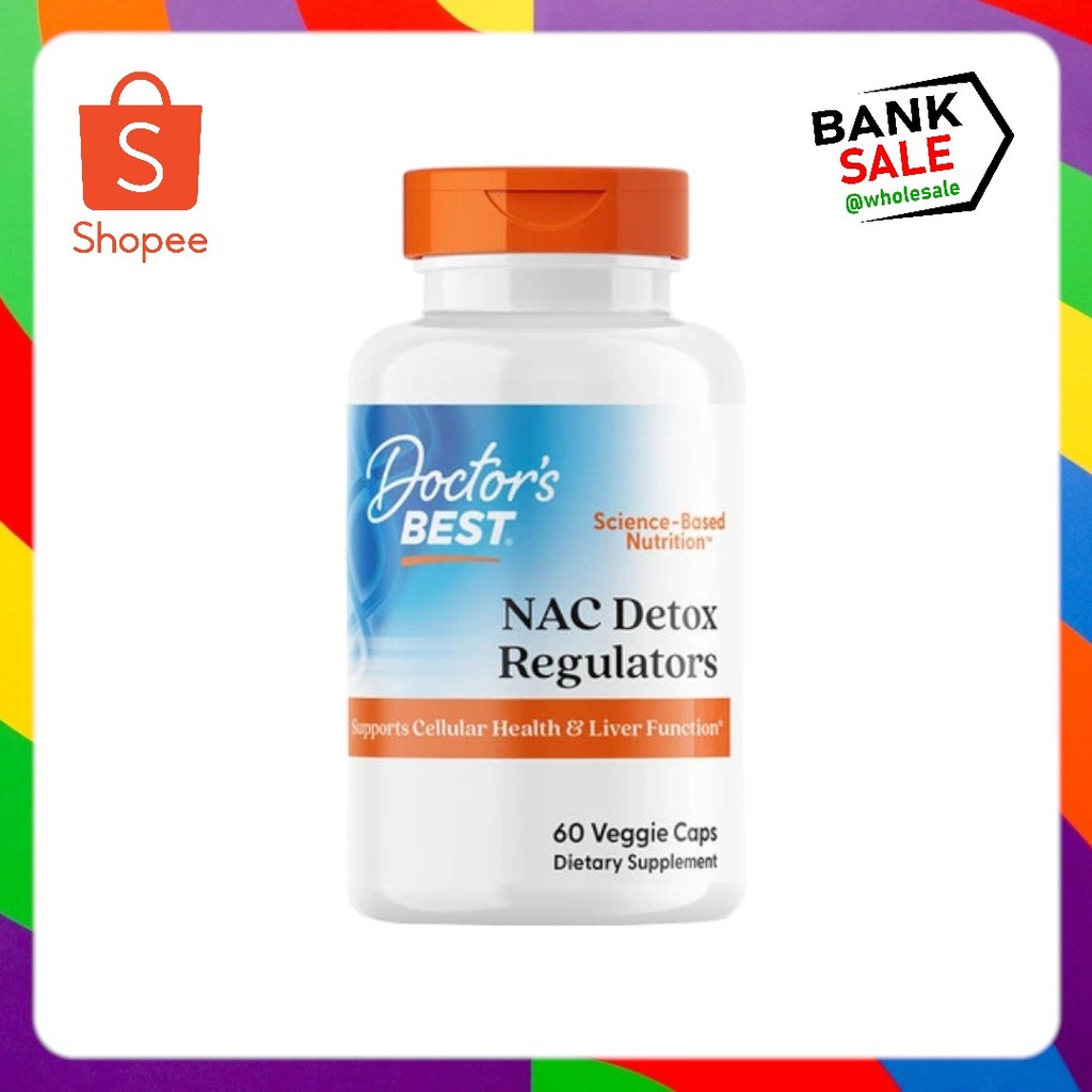 📢พร้อมส่ง 🔔 Doctor's Best, NAC Detox Regulators