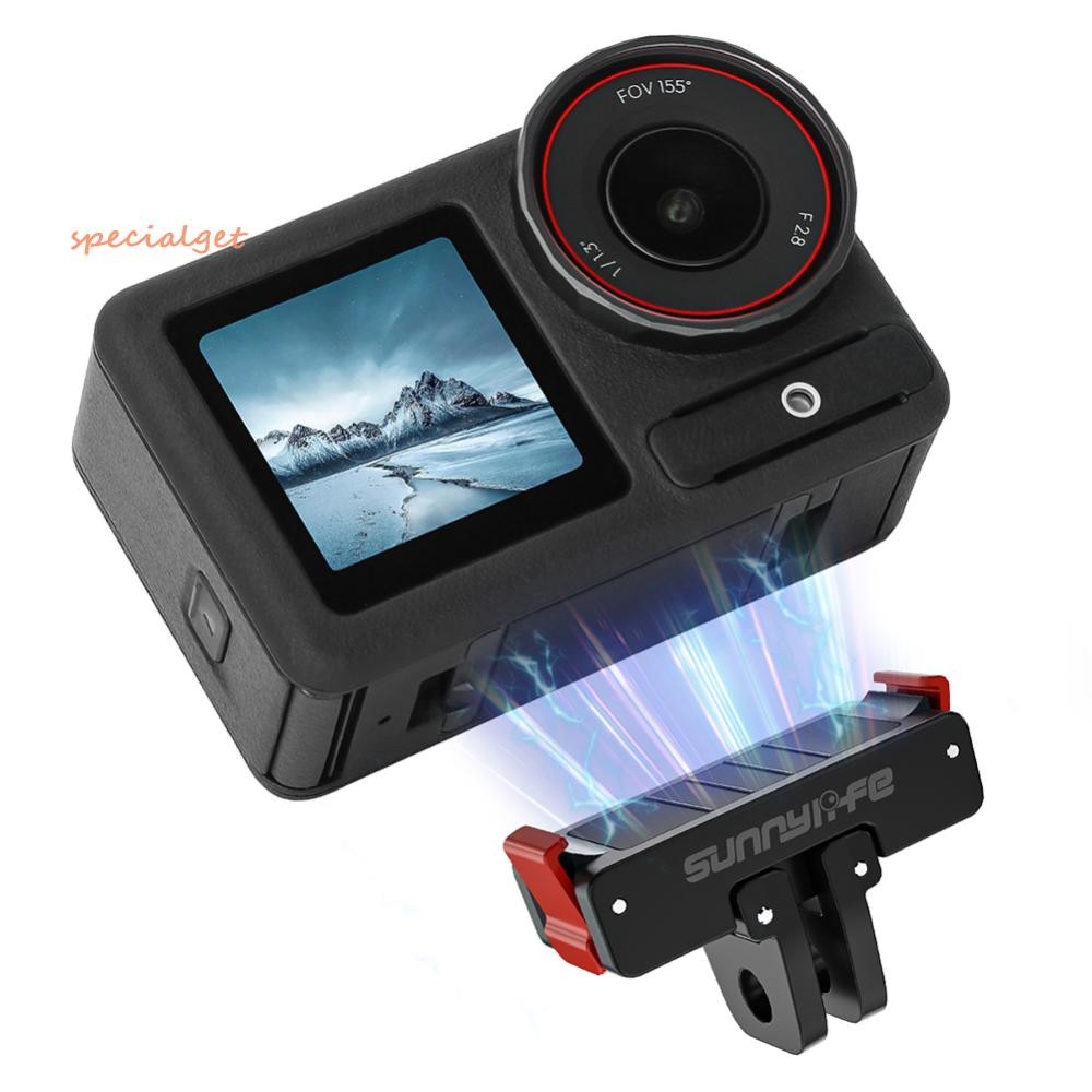 อะแดปเตอร์กล้องสปอร์ตแบบปลดเร็วแบบแม่เหล็กสําหรับ DJI Osmo Action 5 Pro/4/3/2 / [specialget.th]
