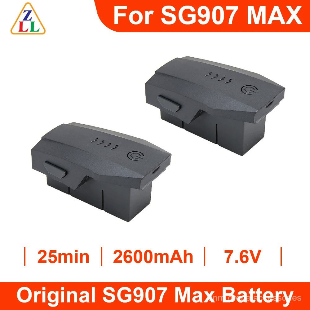 ZLL SG907 MAX จมูก4พัน Profesional 7.6โวลต์2600มิลลิแอมป์ชั่วโมง LiPo แบตเตอรี่เดิม SG907อุปกรณ์เสริ