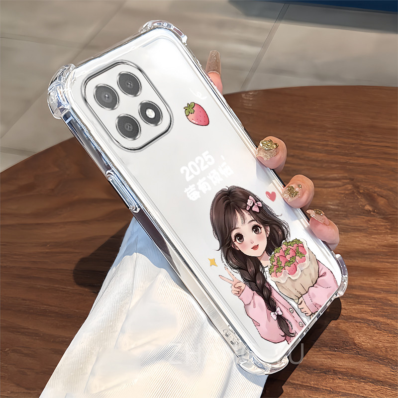 ปลอก Honor X6C X6 X6S X5B PLUS X8 4G 5G X6A X6B X8A X8B X8C เคสโทรศัพท์สําหรับซิลิโคนใหม่สี่มุมป้องกันการตก MFN - รูปที่ 4