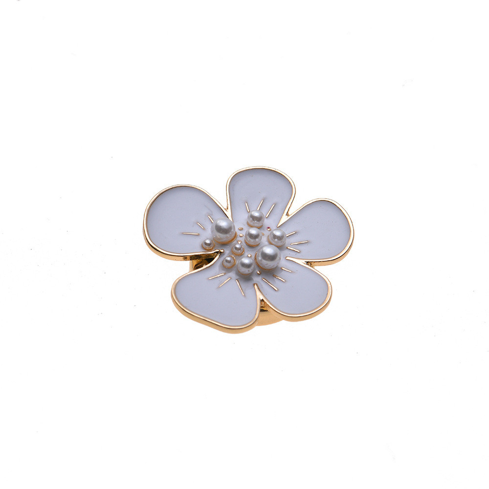 ชุดปุ่มเสื้อผู้หญิงsununnyyuan ชุดน้ํามันหยดดอกไม้ Cufflink Neckline ตกแต่งปุ่ม ราคา ถูกที่สุด ดีลบีเคเค แกลเลอรีภาพที่ 6