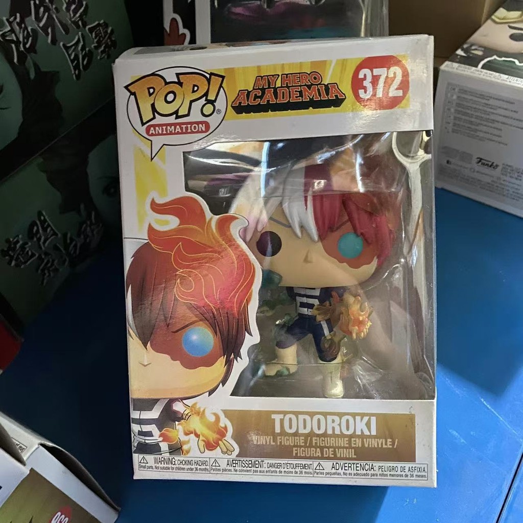 Funko Pop Hero Academic #372 Todoroki  #636 Hero Killer Stain #247 Deku Pvc Action Figure