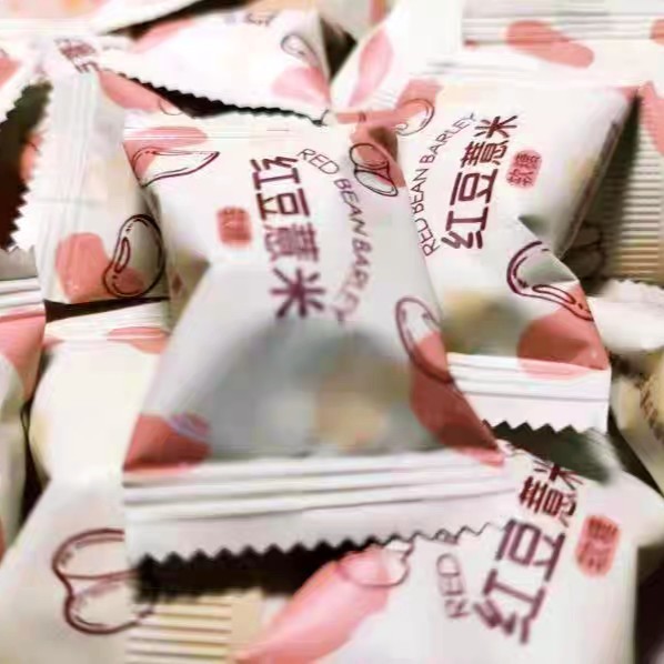 ลูกข้าวบาร์เลย์ถั่วแดงเพื่อสุขภาพม้าลบเขื่อนข้าวบาร์เลย์วุ้นหญิงขนมเพื่อสุขภาพรางวัลโรงเรียนขนมนักเร