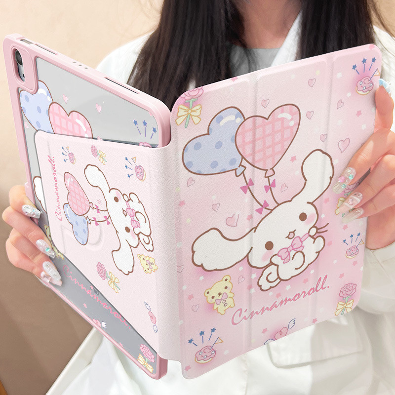 กระเป๋าหนัง Cinnamoroll Babycinnamoroll สำหรับ Honor Pad X9a V9 X8 X9 Pro ขนาด 11.5 นิ้ว 2025 หมุนได