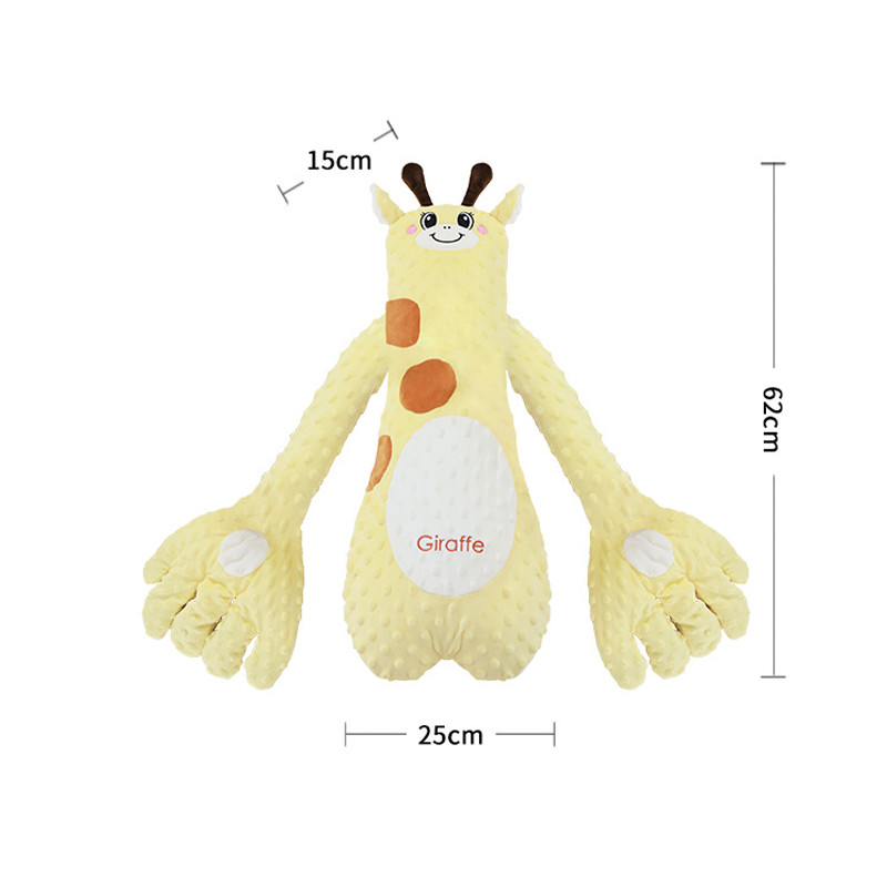 Oldlaiben หมอนข้างมือตบ หมอนป้องกันการตกใจของทารก  หมอนตุ๊กตาตบกล่อมนอน  ตุ๊กตาตบก้นเด็ก ของขวัญเด็กแรกเกิด มือตบกล่อม - รูปที่ 4