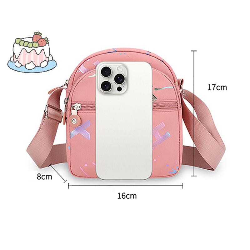 [Sep] Messenger Bag Causal Women Shoulder Bag Multi Layer Oxford Waterproof Phone Bag Female Crossbody Bags Mother Bag Shoudler Bag.