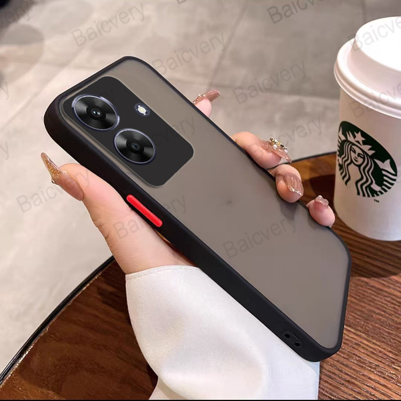 สําหรับ Realme Note 60 RMX3933 สีสัน Anti-Drop กลับเกราะป้องกัน TPU ฝาหลัง