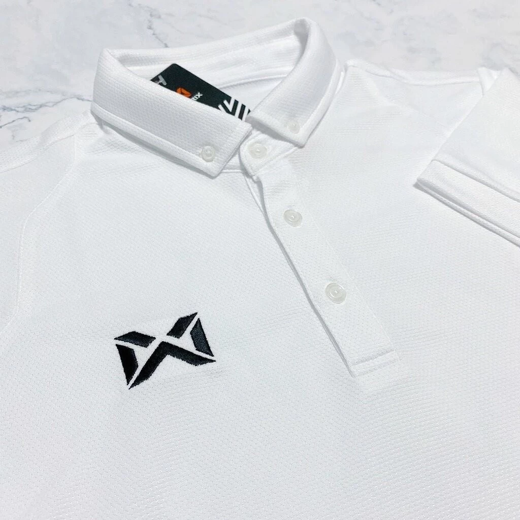 Warrix เสื้อโปโล Classic Polo แขนสั้น คอปก สีล้วน รหัส 3315N WA-3315 thumbnail 8