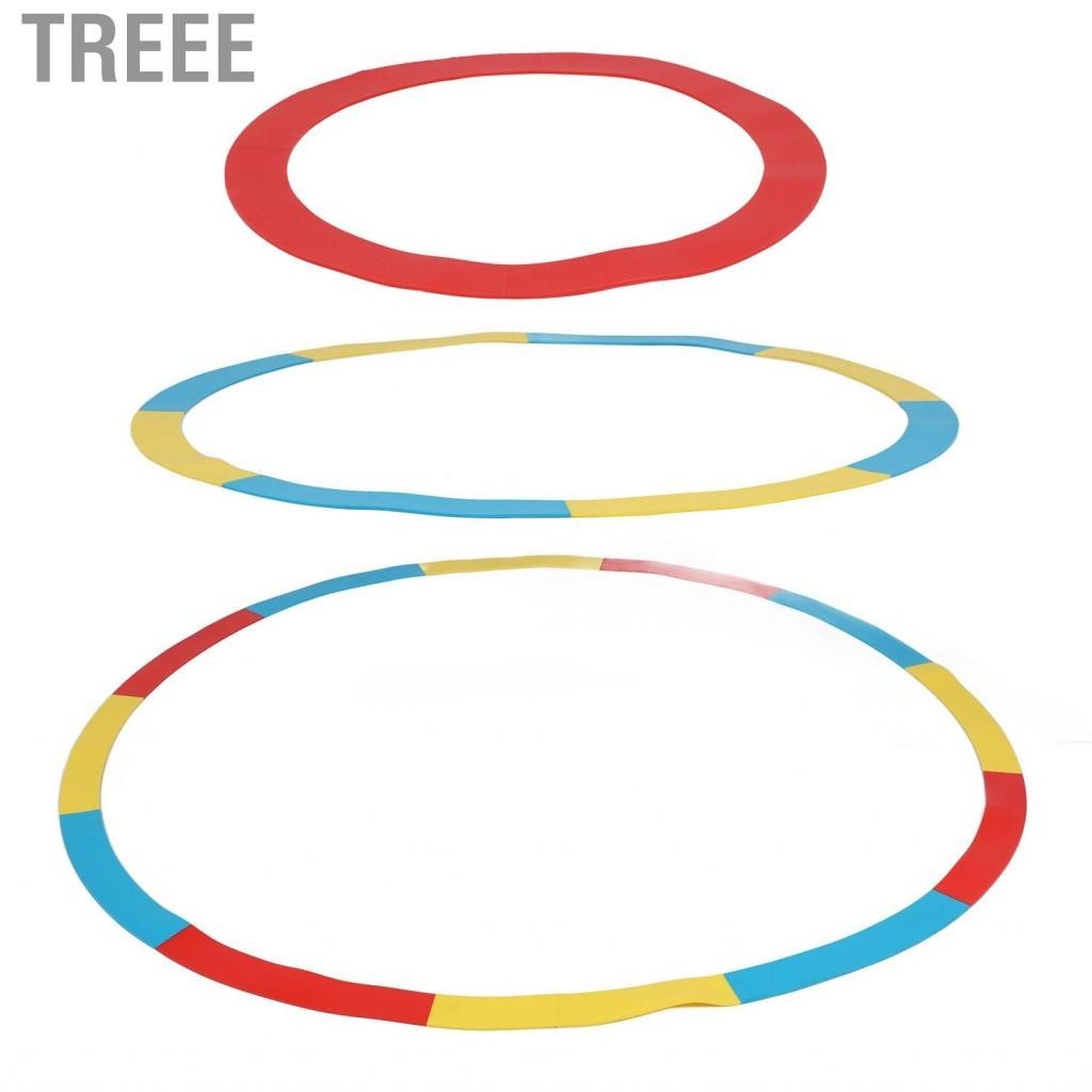 Treee วงบ่งชี้เป้าหมายการฝึกซ้อมกอล์ฟซิลิโคนแหวนเป้าหมายที่สดใส