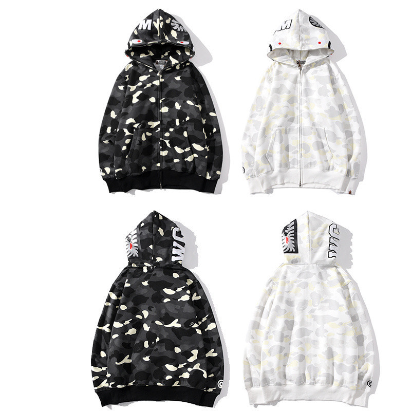 Street แฟชั่น Pe ผู้ชายและผู้หญิงแขนยาว Zip Hoodies ตัวอักษรเย็บปักถักร้อยพิมพ์ Plus ขนาดเสื้อลําลอง Unisex
