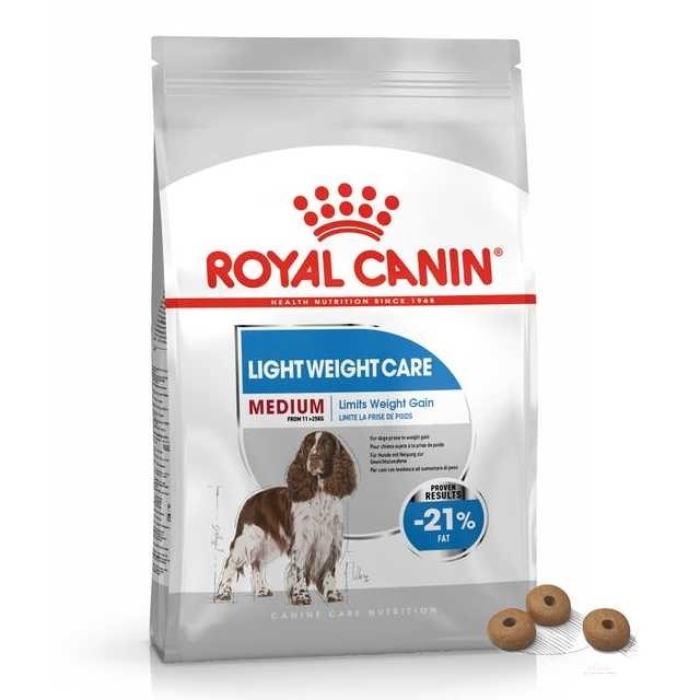 Royalcanin Medium Light Weight Care 12 Kg อาหารสุนัขโตพันธุ์กลาง ลดน้ำหนัก คุมน้ำหนัก