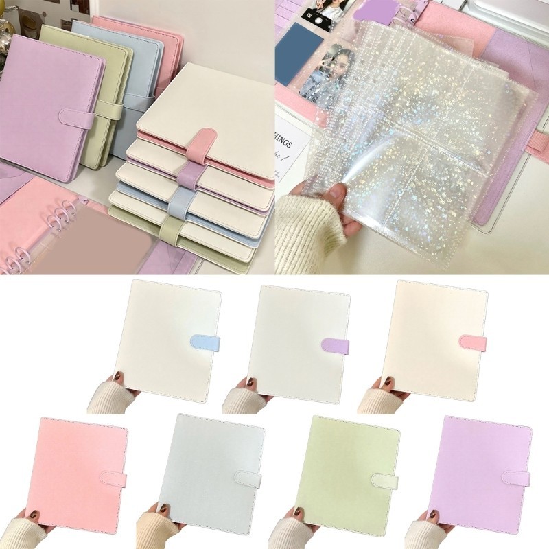 FL หนัง Notebood Planner สําหรับ Budget Planner Scrapbooking การ์ดอัลบั้ม