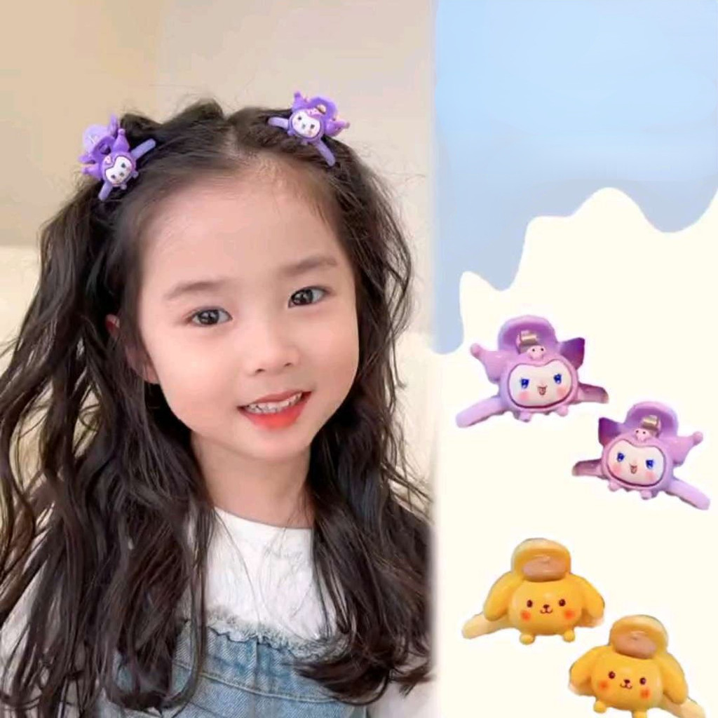 กิ๊บติดผม ลายการ์ตูน Cinnamon Dog ขนาดเล็ก สไตล์เจ้าหญิง สําหรับผู้หญิง 2024