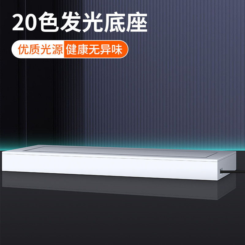 Oled แท่นชาร์จเรืองแสง หลายสี เปลี่ยนได้ / เปล่งแสง ฝาครอบกันฝุ่น แบบใส สําหรับ Nintendo Switch & Switch OLED