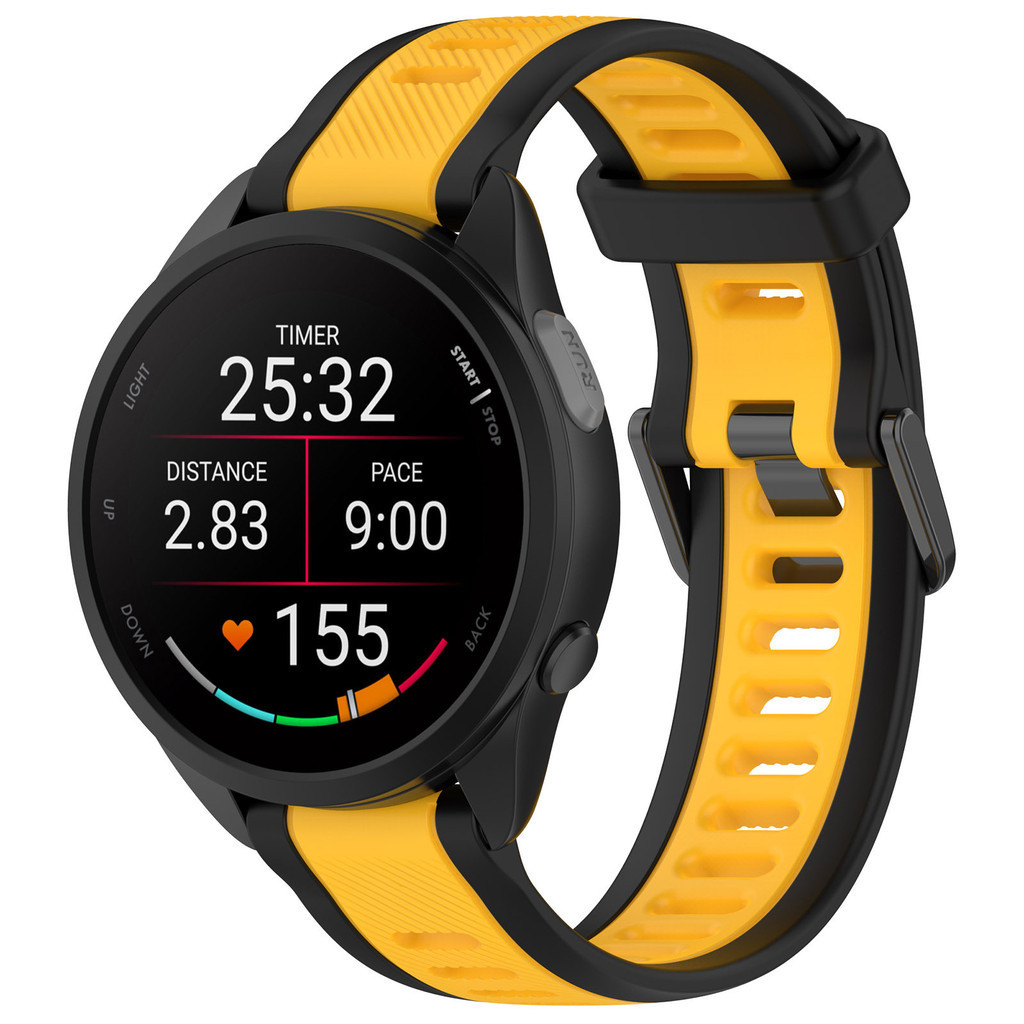 สายนาฬิกาข้อมือซิลิโคน 18 20 22 มม. แบบเปลี่ยน สําหรับสมาร์ทวอทช์ Garmin venu 3 3S 2 2S SQ 2 Music venu 2 Plus