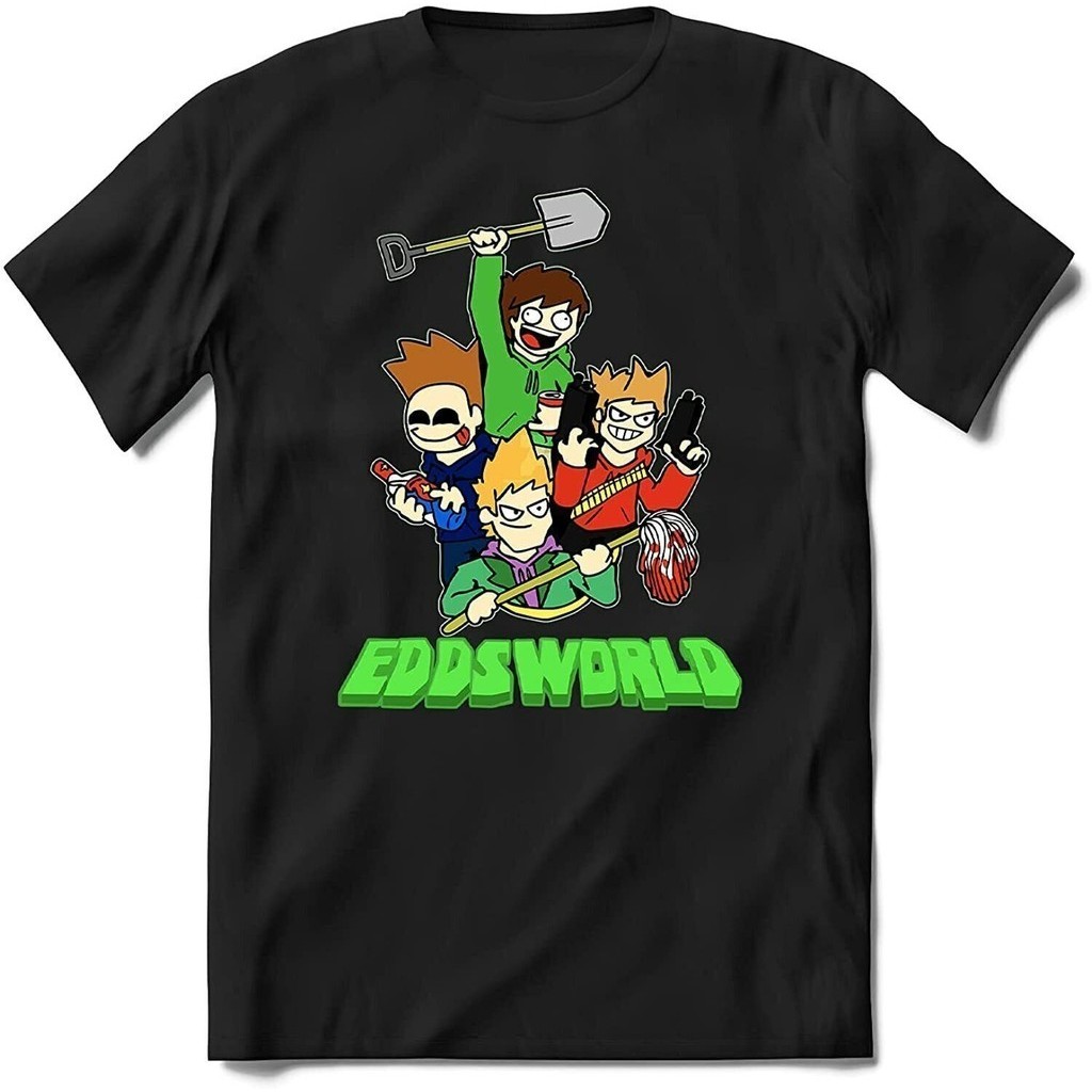 Eddsworld Shirt Animated Merch For Men Teen Soft Fabric