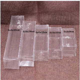 1lot = 10pcs 4x4x8/10/12/16/20cm ขายส ่ ง NewClear PVC กล ่ …