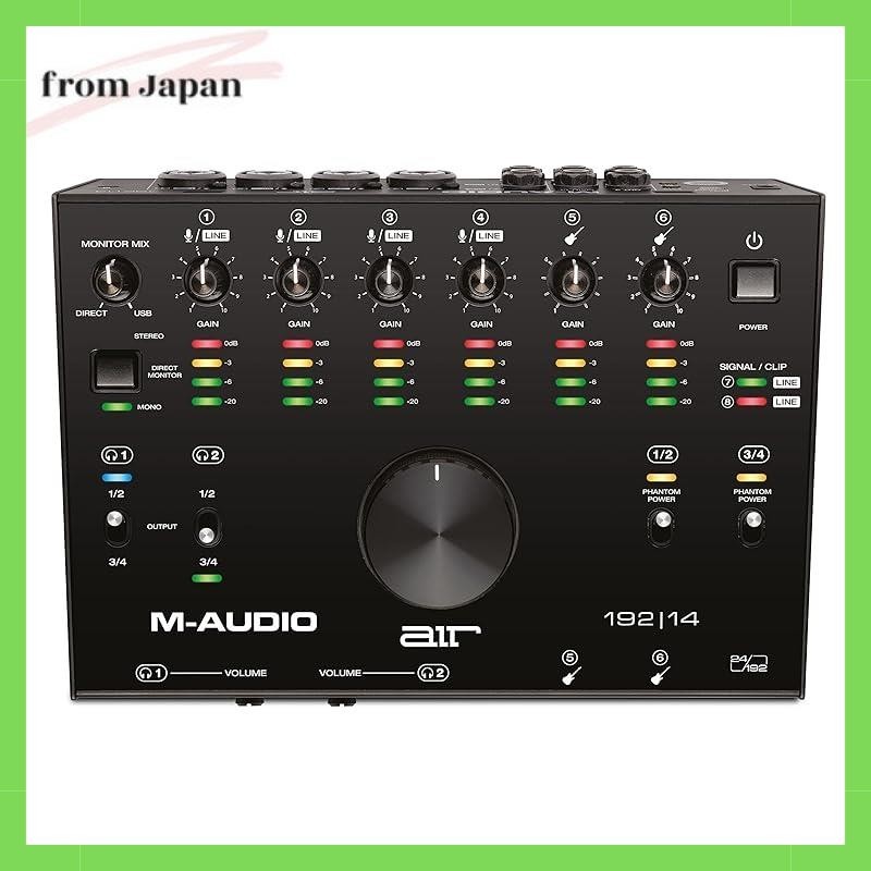 M-audio USB USB-C อินเทอร ์ เฟซเสียง 2-in 2-out พร ้ อมซอฟต ์ แวร ์ การผลิตเพลง Playback Hi-Res Audi