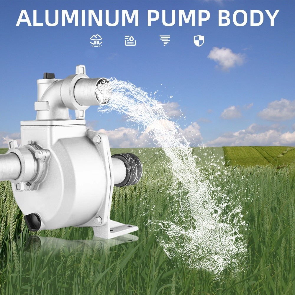 room_shop101 MIZUMA ปั้มน้ำเพลาลอย รุ่น SU-80 ขนาด 3 นิ้ว สีเงิน