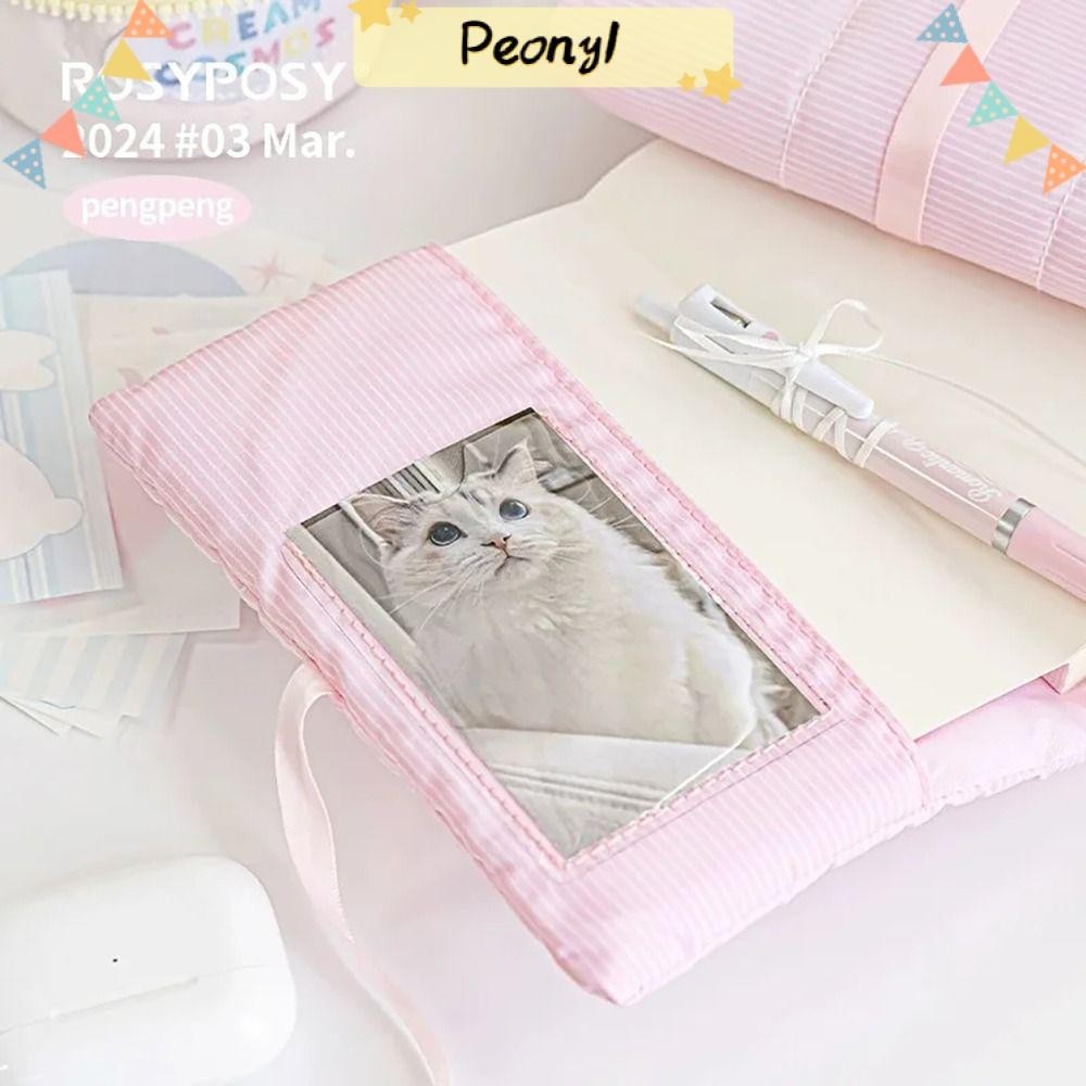 Pdony Agenda, Diy Baby Blue/สมุดบันทึกริบบิ ้ นสีชมพู , Bow Tie Diary Student