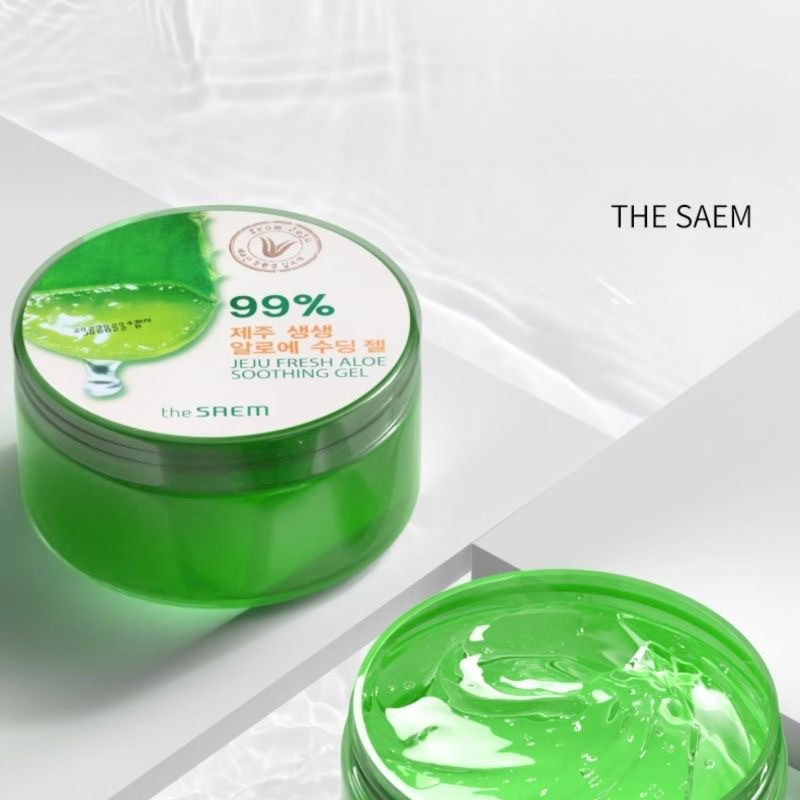 THE SAEM เจลว่านหางจระเข้ เจลว่านหางจระเข้สดให้ความชุ่มชื้นและซ่อมแซมผิว - รูปที่ 2