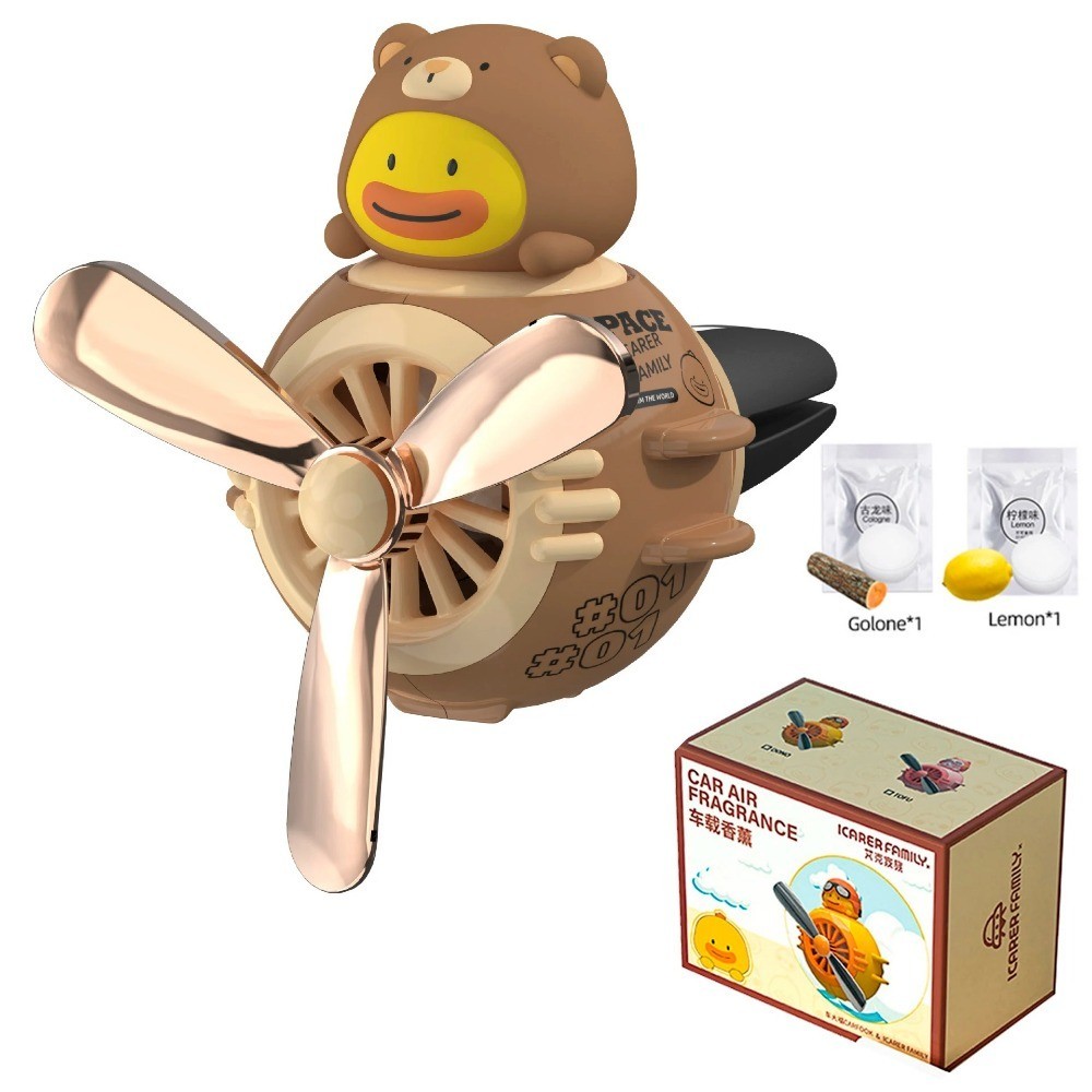 2024 ข่าว น้ําหอมปรับอากาศในรถยนต์ Pilot Cute Car Diffuser ใบพัดหมุน Auto Air Outlet Creative Car Perfume Air Fresheners สําหรับรถยนต์ ราคา ถูกที่สุด ดีลบีเคเค แกลเลอรีภาพที่ 6