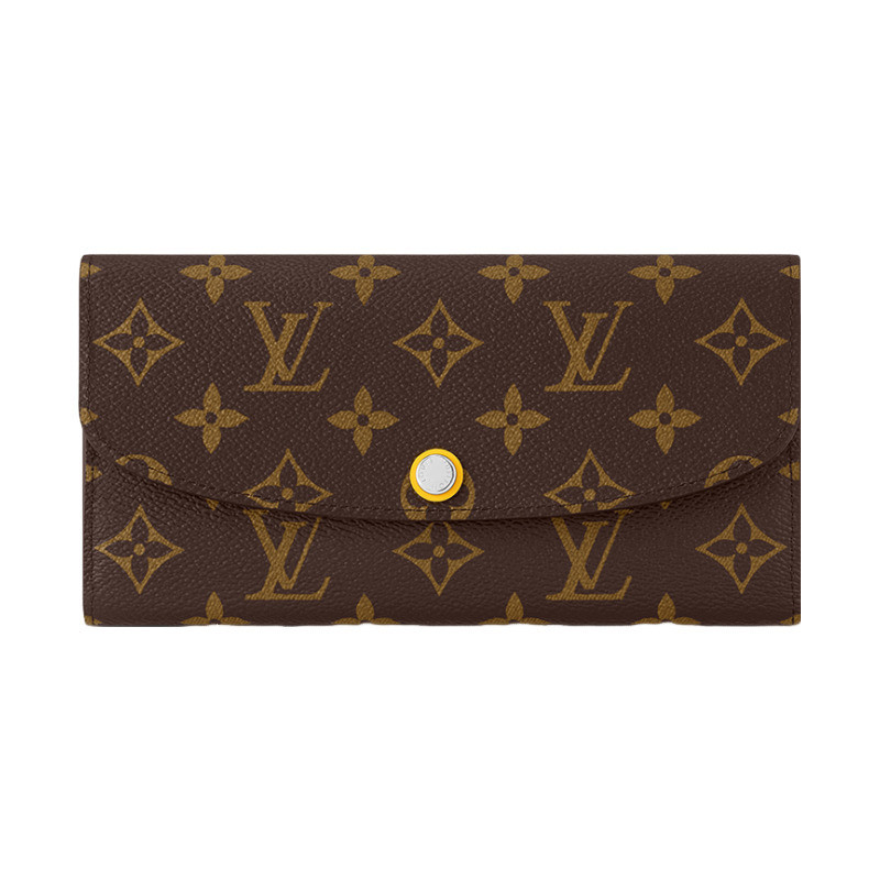 LV/Louis Vuitton Women's Wallet É milie Monogram Canvas Long M82920