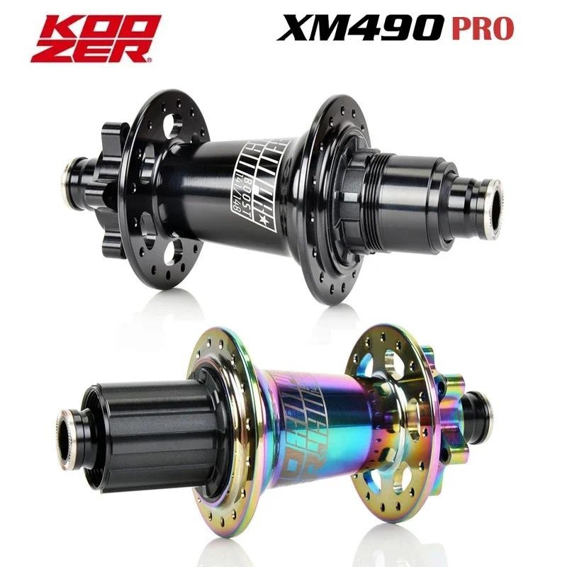ดุมจักรยาน 32 หลุม Koozer XM490 pro Boost ดุมหลัง 10x141 QR 12x148 Thru เพลา MTB ดุมจักรยาน 32/28 หล