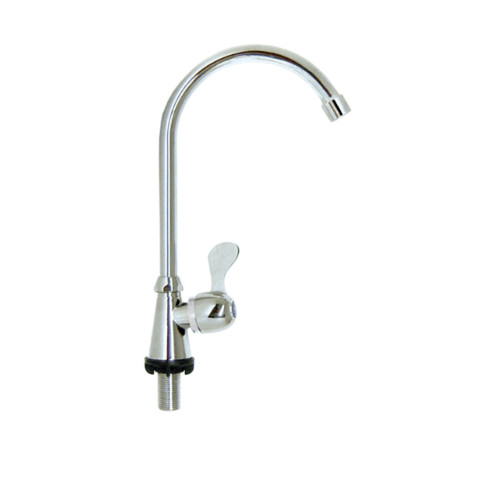 LOCAL789 DONMARK ก๊อกซิงค์ฝังบนเคาน์เตอร์ งวงตัว U ก้านปัดเซรามิควาล์ว รุ่น MC401-17UB ขนาด  สีโครเม