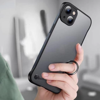 Pc Ultra Thinกระจายความร้อนFrosted Frameless Matteอะคริลิคใสกันกระแทกเคสโทรศัพท์สําหรับiPhone 15 14 13 12 11 Pro Max Plus X XS Max XR 7 8 Plus SE2020