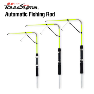 คันเบ ็ ดตกปลาฤดูใบไม ้ ผลิอัตโนมัติแท ่ งตกปลาไฟเบอร ์ กลาสเสาตกปลาแบบปรับได ้ Ultralight Casting Rod พร ้ อมขาตั ้ งรองรับพื ้ นแบบถอดได ้