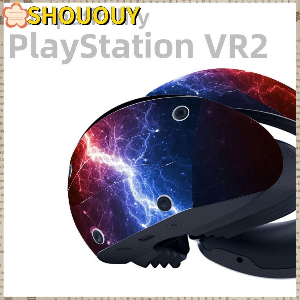 Shouyouy Decal ครบชุดฝาครอบป ้ องกันสําหรับ PS5 VR2 Skin สําหรับ PlayStation VR